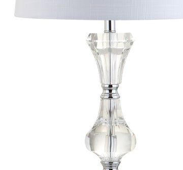 Riley 25" Crystal LED Table Lamp - JONATHAN Y